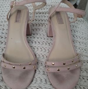 Pale pink sandal